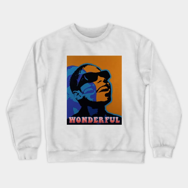 Stevie Wonder Crewneck Sweatshirt by NotoriousMedia
